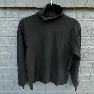 Vtg Patagonia Organic Cotton Black Turtleneck Size Small Style 53760 1999